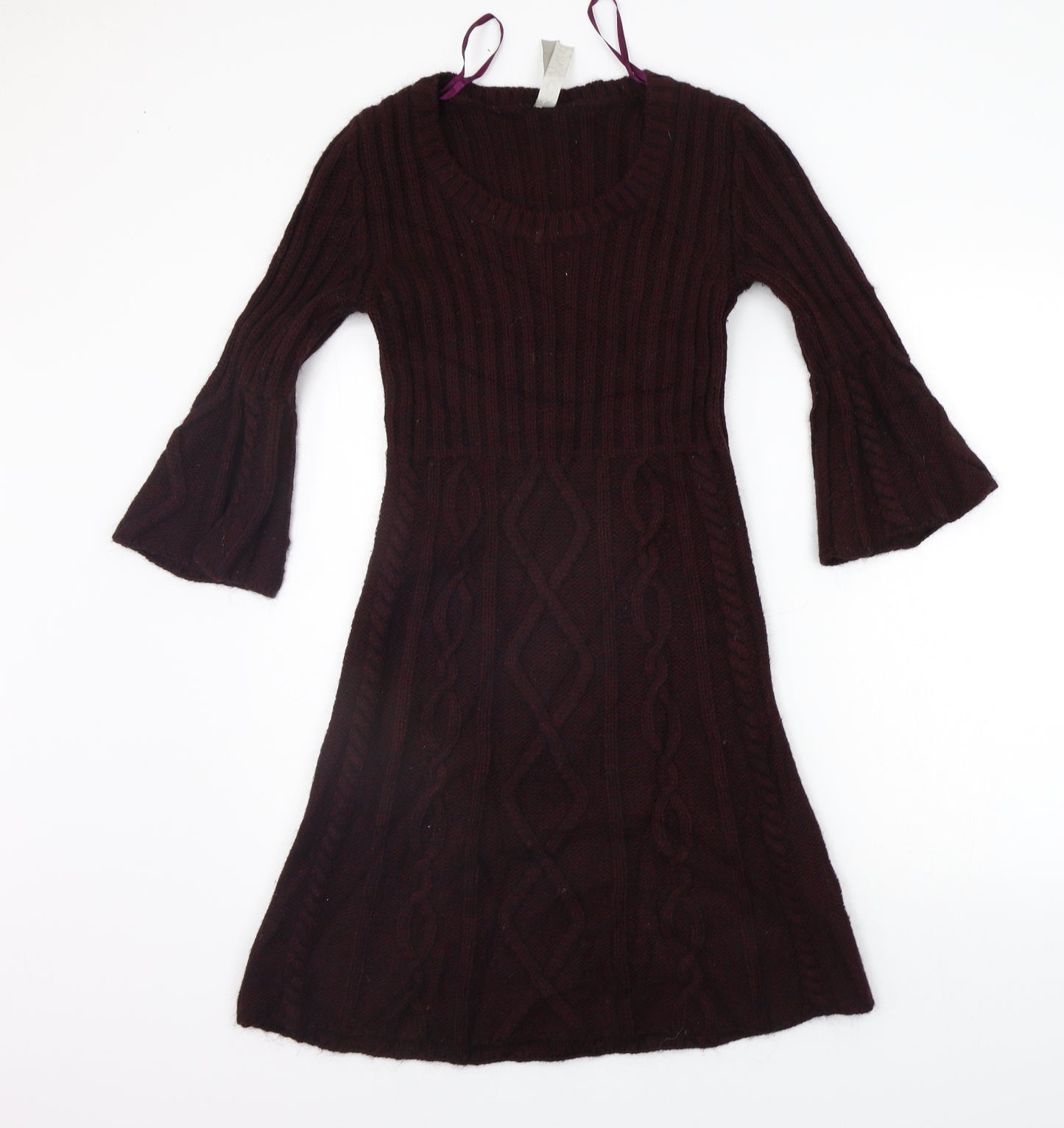 NEXT Womens Purple   Jumper Dress  Size 8