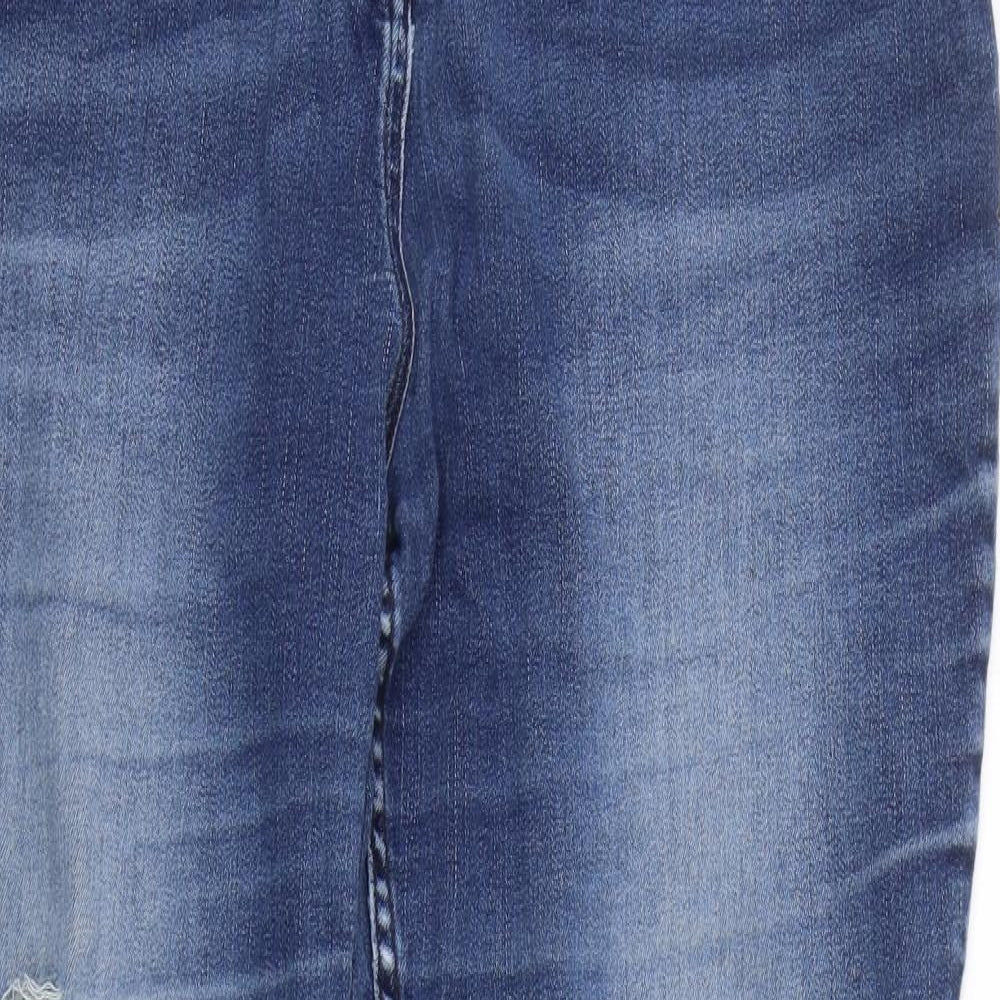 NEXT Womens Blue  Denim Straight Jeans Size 20 L28.5 in