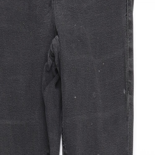 Topshop Womens Black  Denim Jegging Jeans Size 30 L25 in