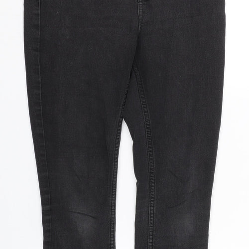 New Look Womens Black  Denim Skinny Jeans Size 10 L24 in