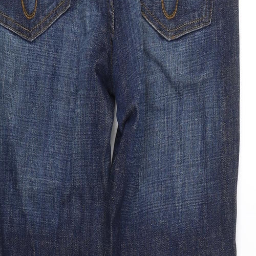 Calvin Klein Womens Blue  Denim Skinny Jeans Size 6 L25 in