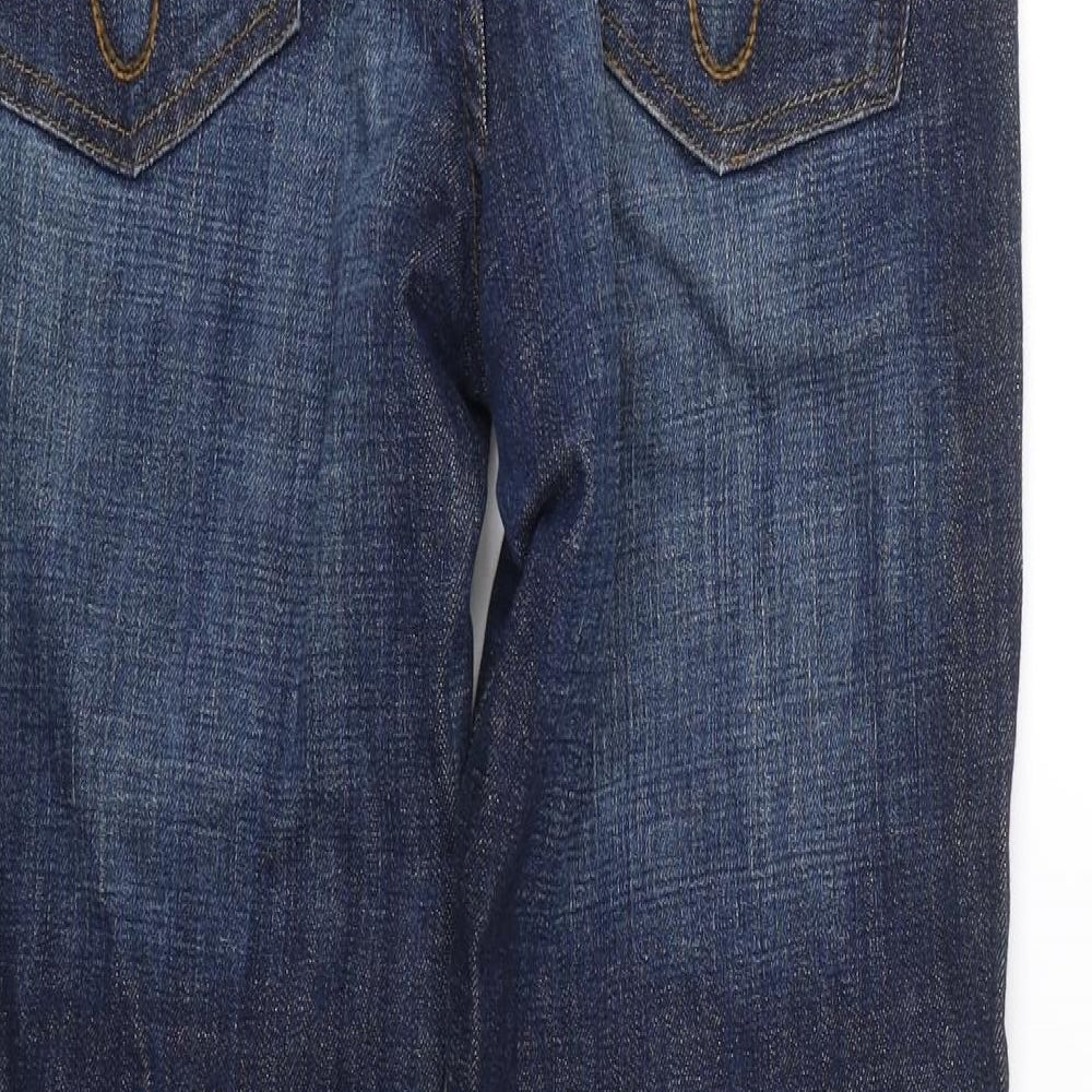 Calvin Klein Womens Blue  Denim Skinny Jeans Size 6 L25 in