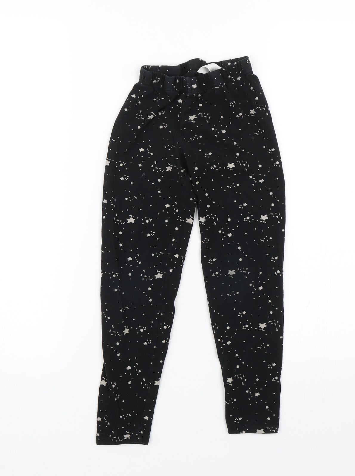 Lily & Dan Girls Black Spotted  Cami Pyjama Pants Size 7-8 Years