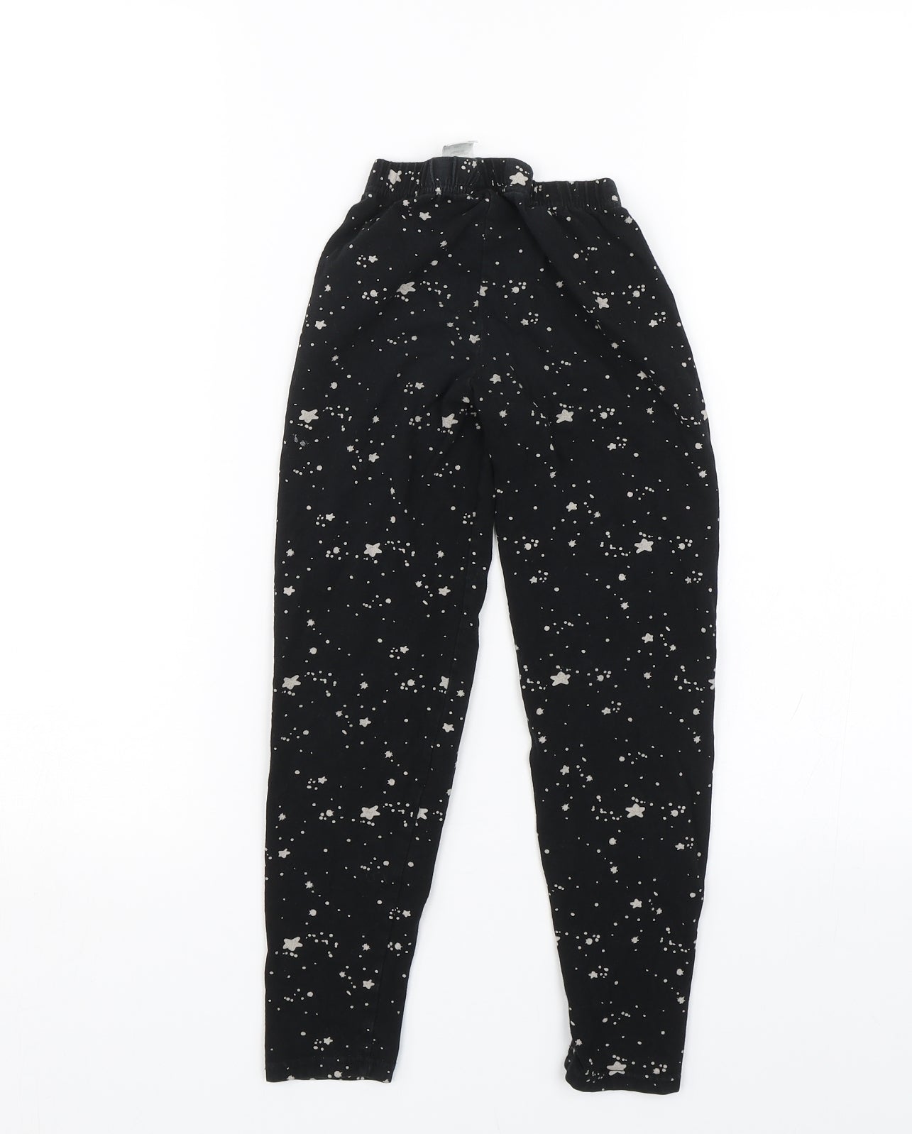Lily & Dan Girls Black Spotted  Cami Pyjama Pants Size 7-8 Years