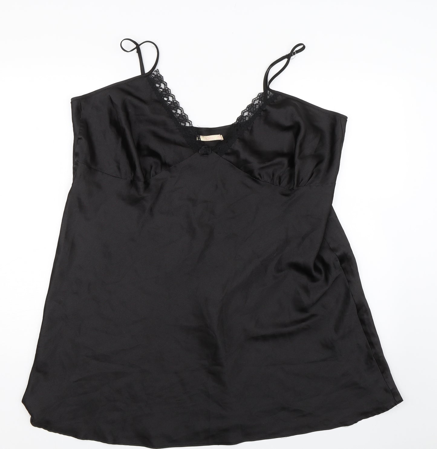 Sorbet Womens Black   Kimono Pyjama Top Size 24