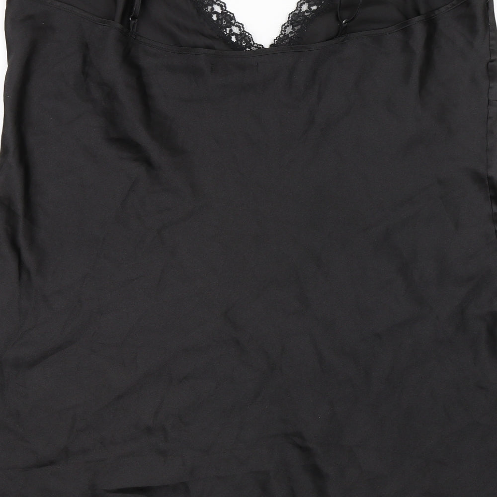 Sorbet Womens Black   Kimono Pyjama Top Size 24