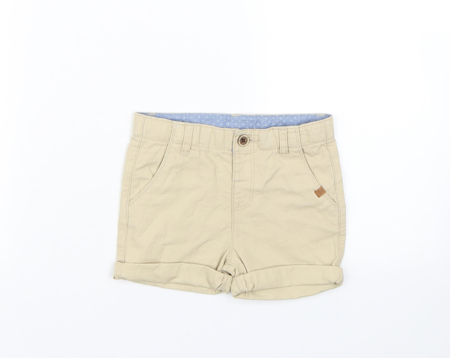 Zara Boys Beige   Cropped Trousers Size 12-18 Months  - Shorts