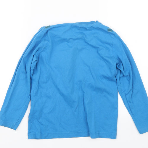 M&S Boys Blue   Basic T-Shirt Size 5-6 Years  - Superman