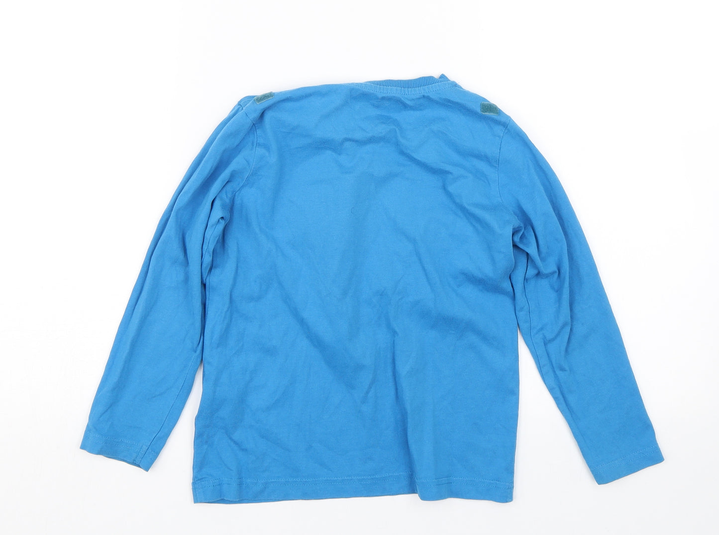 M&S Boys Blue   Basic T-Shirt Size 5-6 Years  - Superman