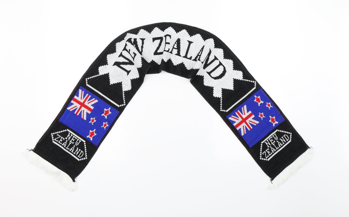 Preworn Unisex Black Scarf One Size - New Zealand