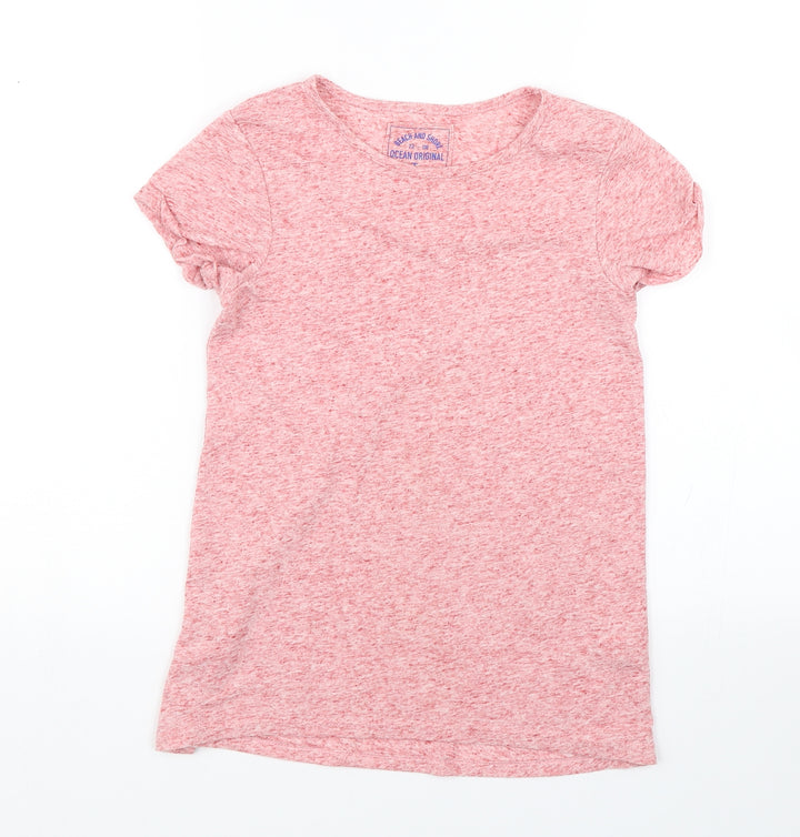 TU Girls Pink   Basic T-Shirt Size 9 Years