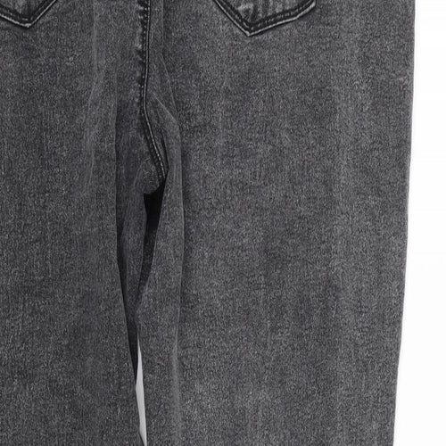 Pep&co Womens Black  Denim Skinny Jeans Size 22 L28 in