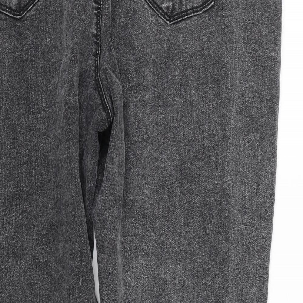 Pep&co Womens Black  Denim Skinny Jeans Size 22 L28 in