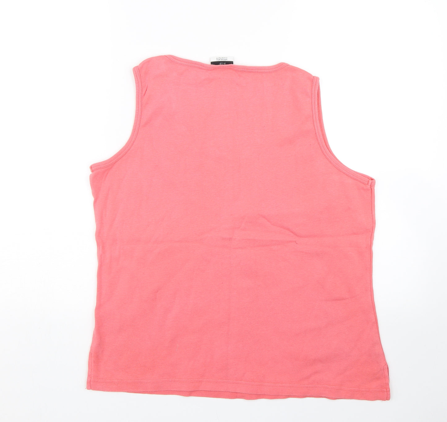 F&F Womens Pink   Basic Tank Size 16