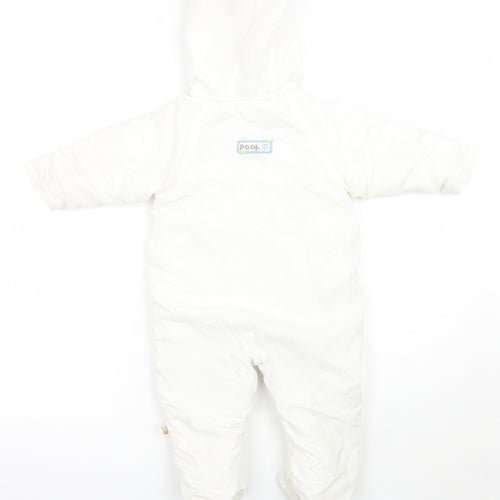Disney Baby White   Babygrow One-Piece Size 9-12 Months