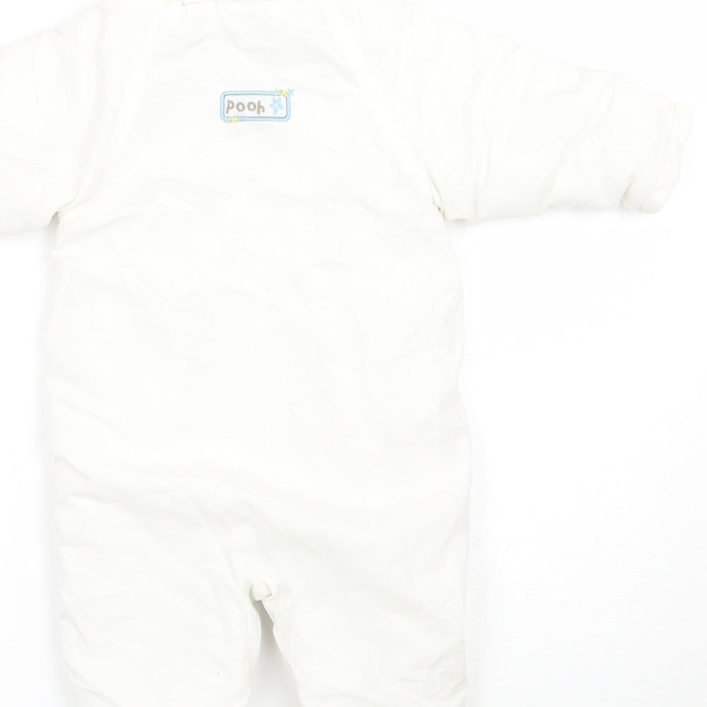 Disney Baby White   Babygrow One-Piece Size 9-12 Months