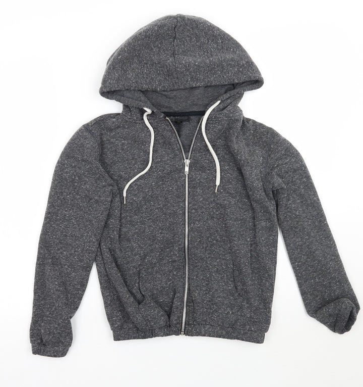 Topshop Womens Grey   Jacket  Size 6