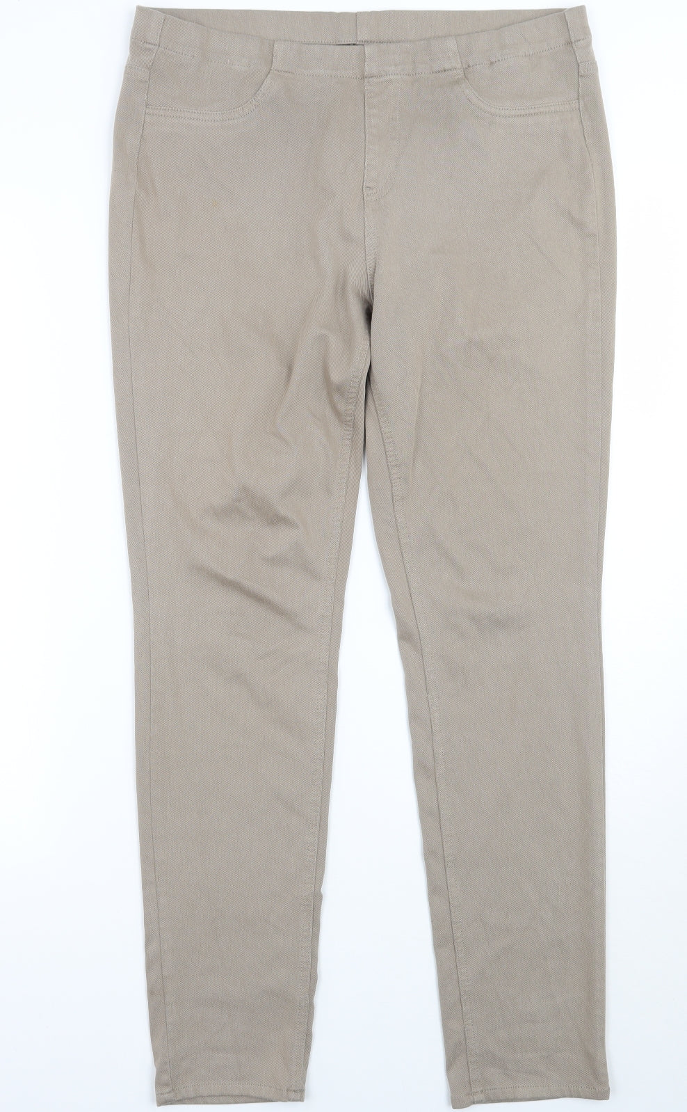 Uniqlo Womens Beige   Trousers  Size L L28 in