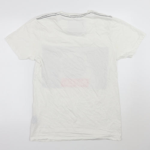 Criminal Damage Mens White    T-Shirt Size XL  - pug life