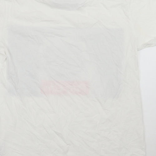 Criminal Damage Mens White    T-Shirt Size XL  - pug life