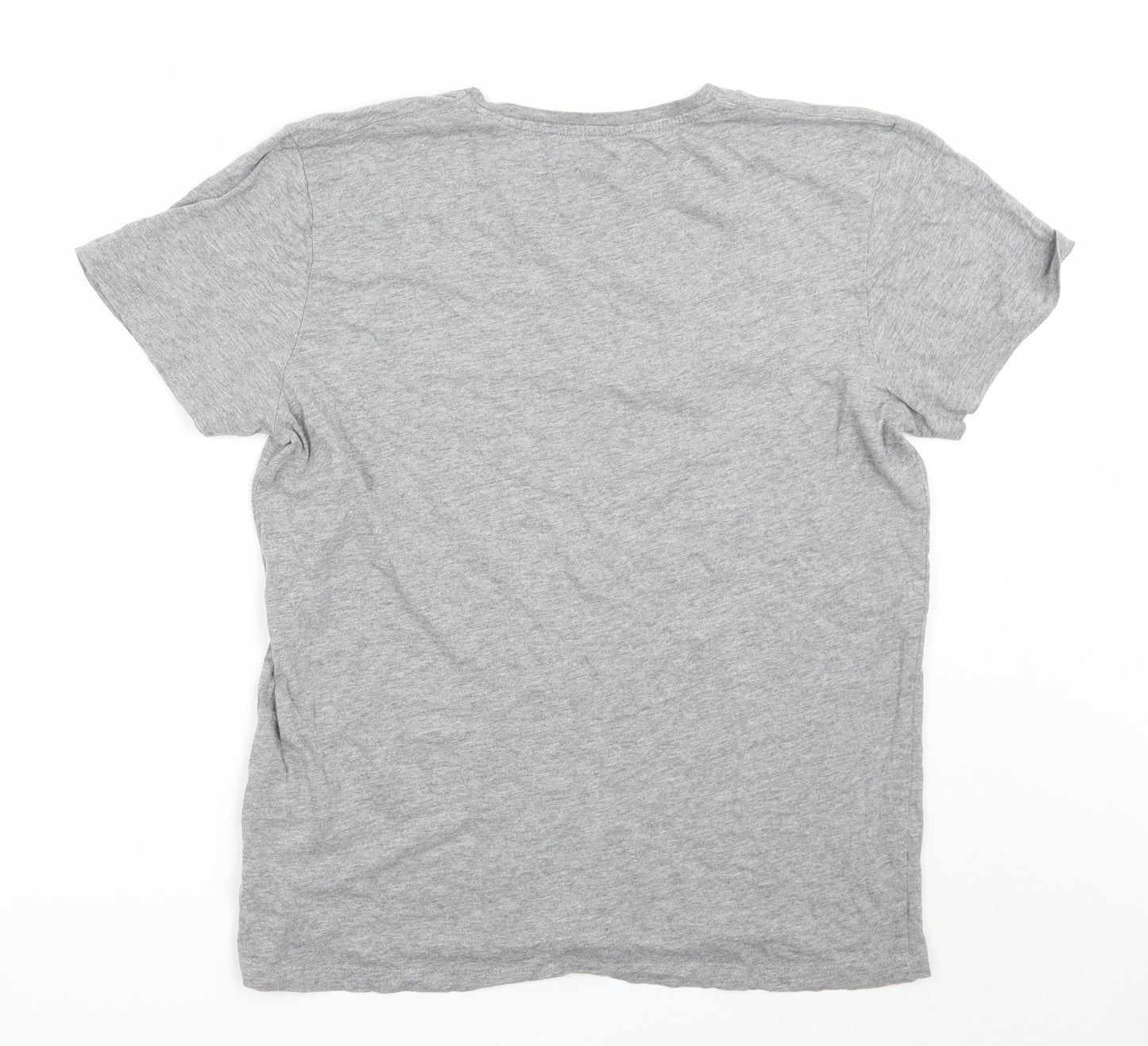 JACK & JONES Mens Grey    T-Shirt Size M