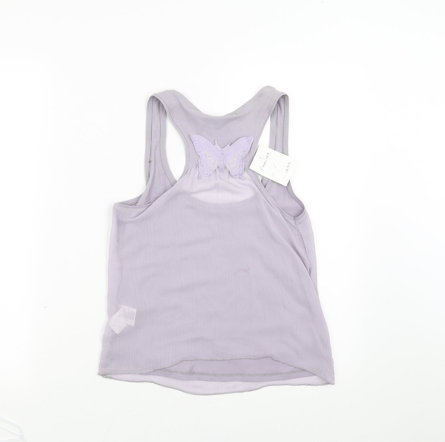 muchacha Womens Purple   Basic Blouse Size XL