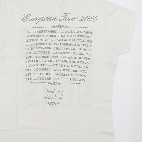 Gildan Womens White   Basic T-Shirt Size M  - Mumford & Sons