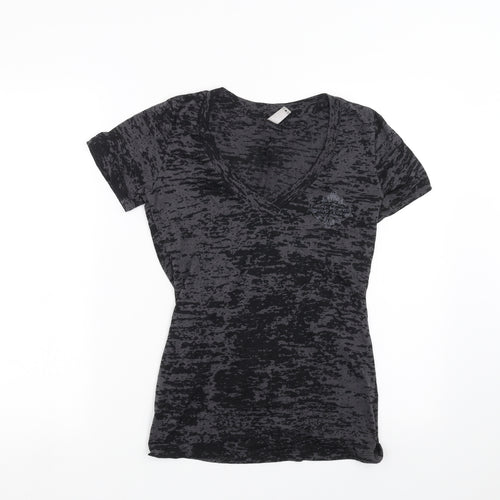 Next Level Womens Black   Basic T-Shirt Size M