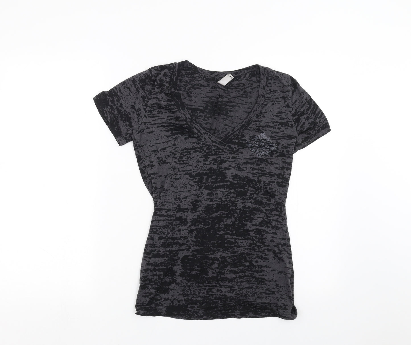 Next Level Womens Black   Basic T-Shirt Size M