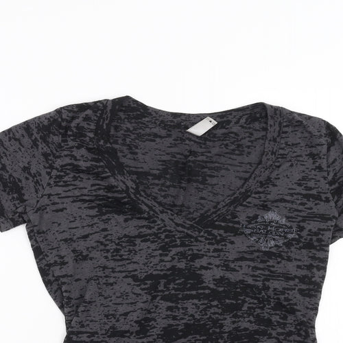 Next Level Womens Black   Basic T-Shirt Size M
