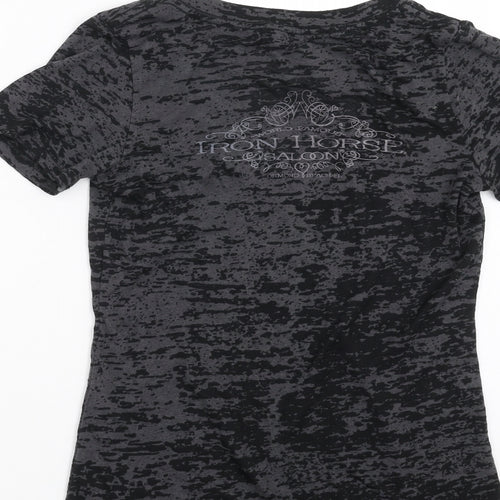 Next Level Womens Black   Basic T-Shirt Size M