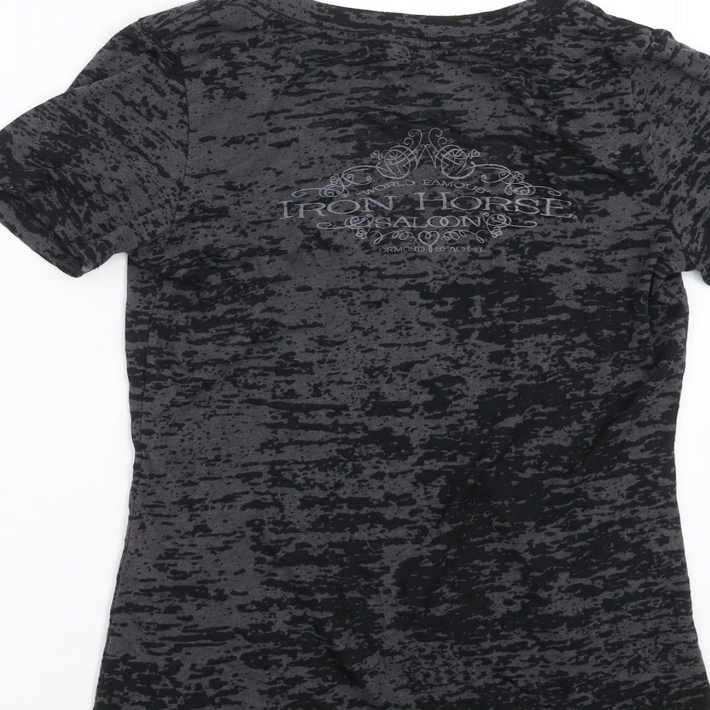 Next Level Womens Black   Basic T-Shirt Size M