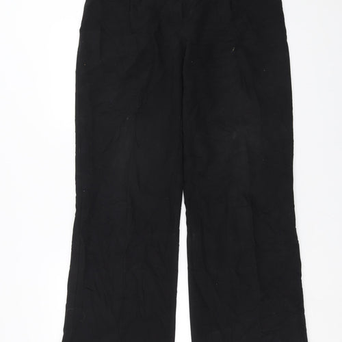NEXT Womens Black   Trousers  Size 10 L30 in