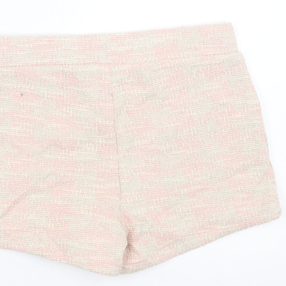 River Island Girls Pink   Hot Pants Shorts Size 4-5 Years