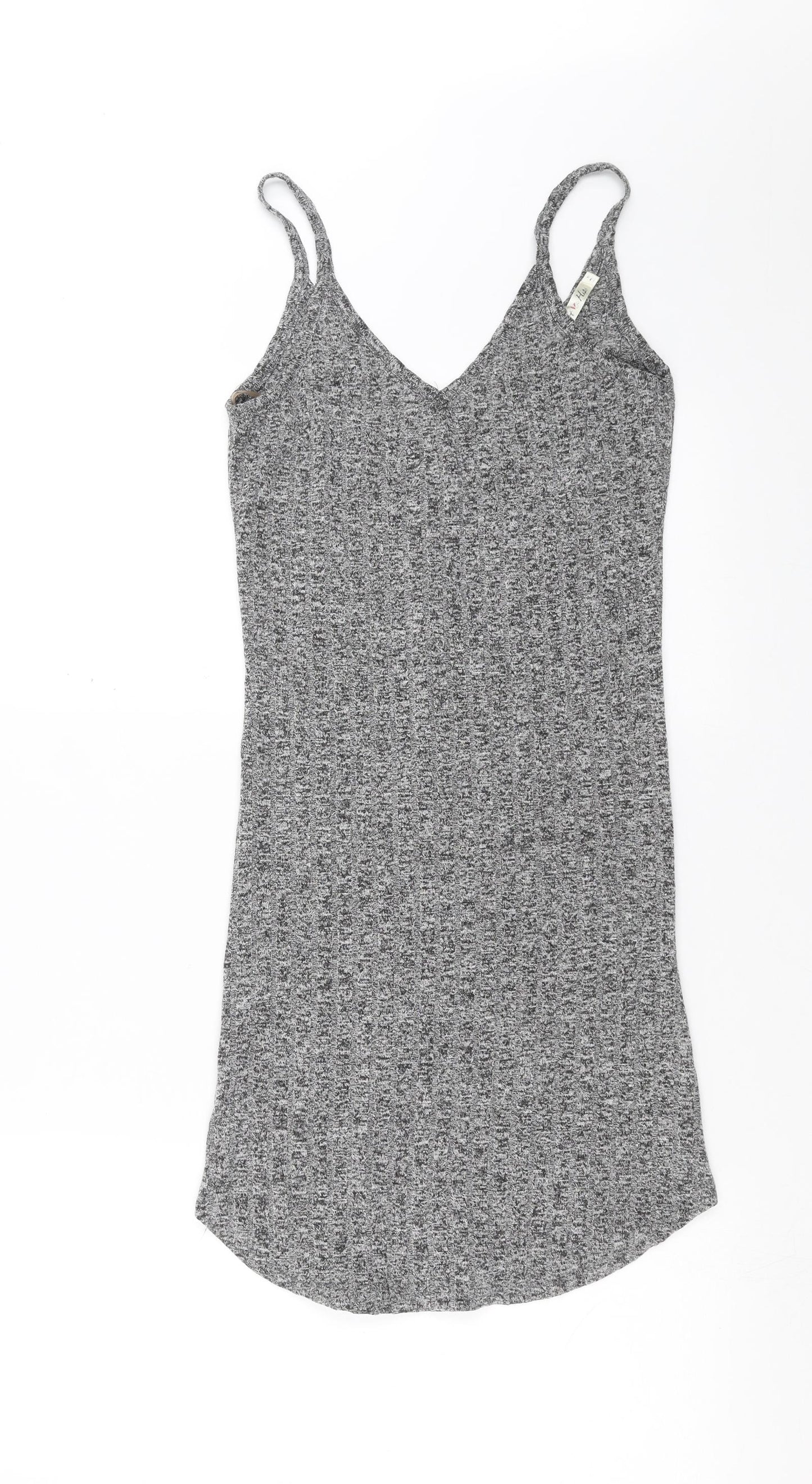 Preworn Womens Grey  Knit Jumper Dress  Size M