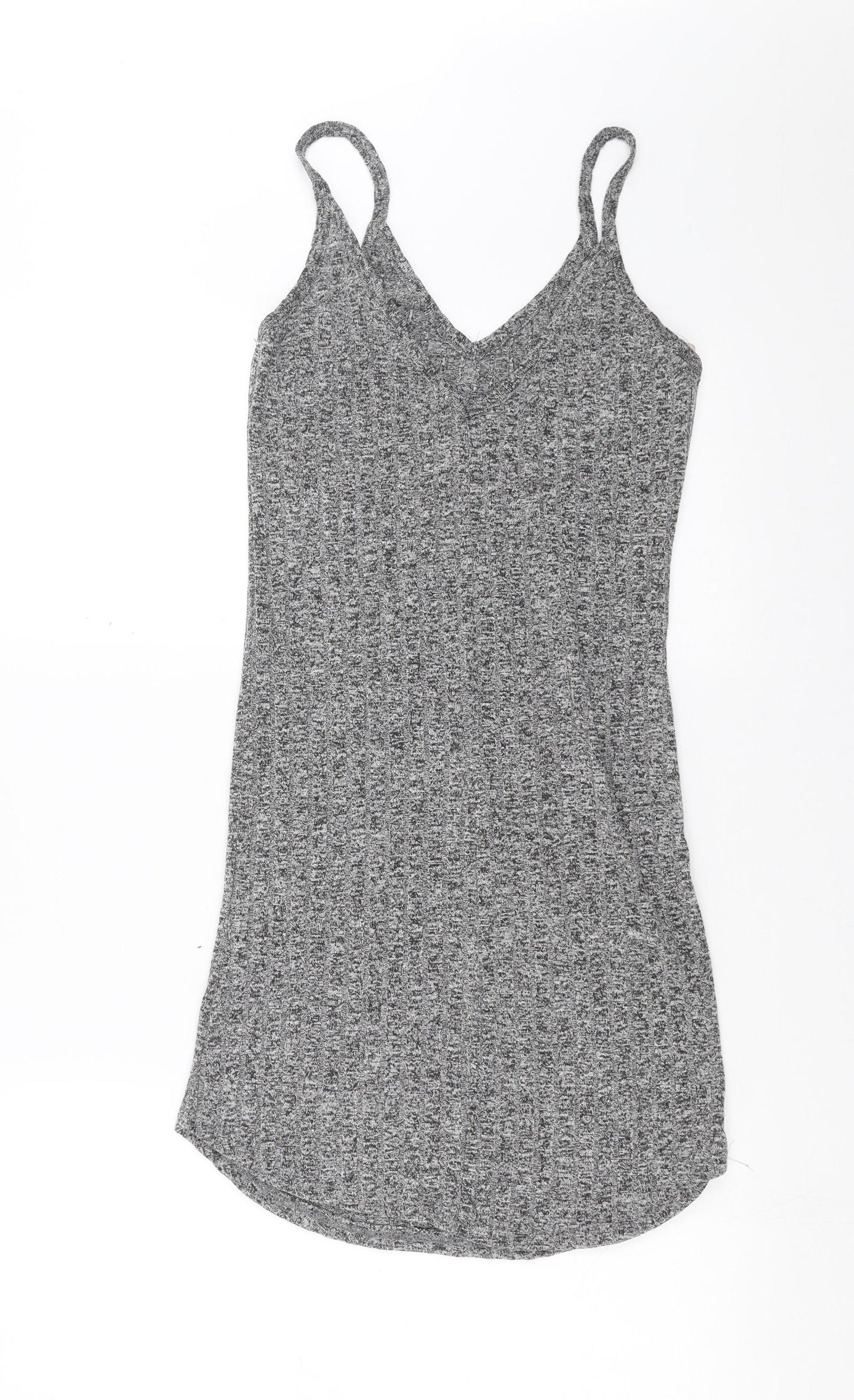 Preworn Womens Grey  Knit Jumper Dress  Size M