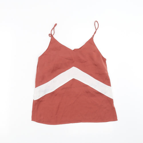 Moss Copenhagen Womens Pink   Camisole Blouse Size XS