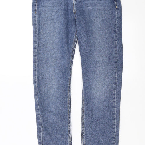 Topshop Womens Blue  Denim Skinny Jeans Size 26 in L28 in