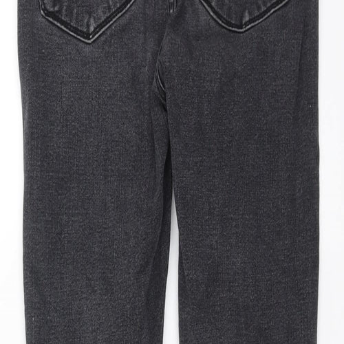 New Look Womens Grey  Denim Skinny Jeans Size 6 L25 in