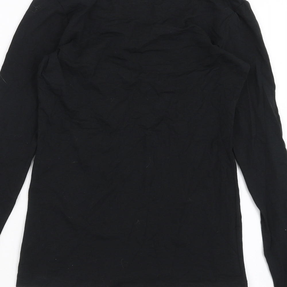 F&F Womens Black   Basic T-Shirt Size 6