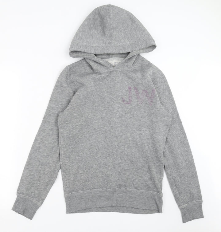 Jack Wills Mens Grey Pullover Hoodie Size XS