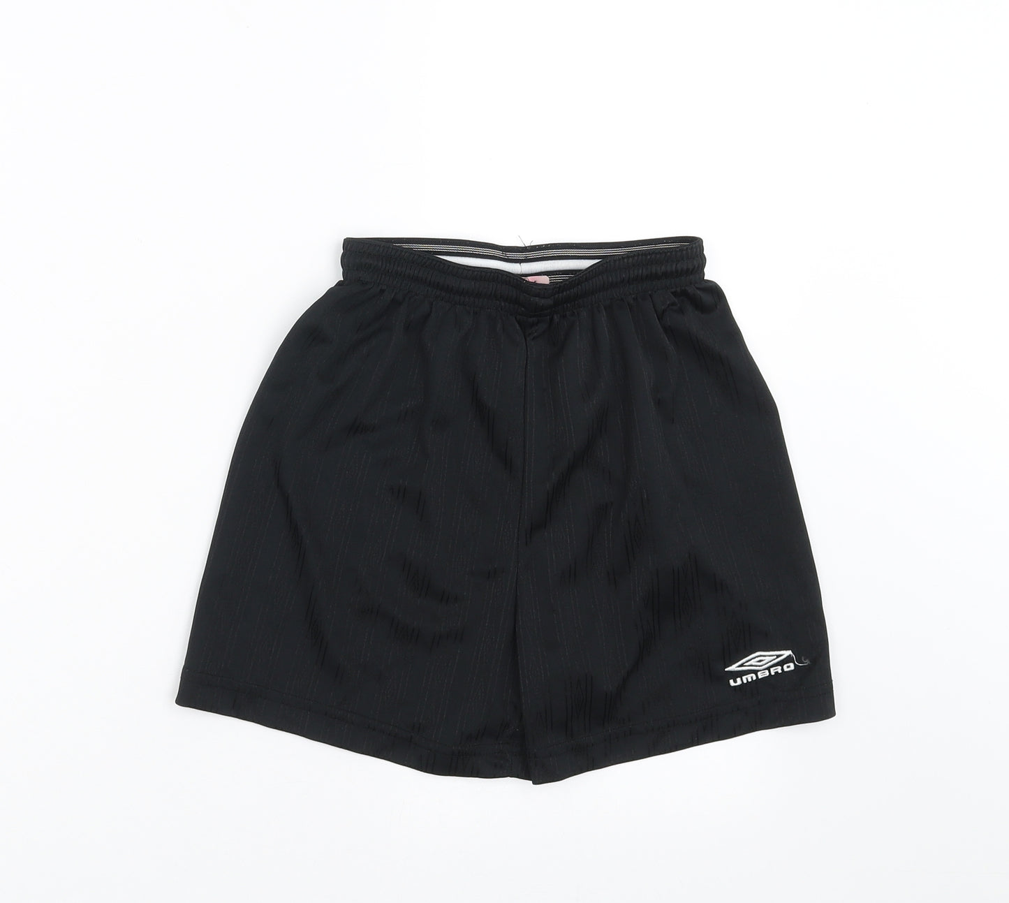 Umbro Girls Black   Sweat Shorts Size 11 Years - football shorts