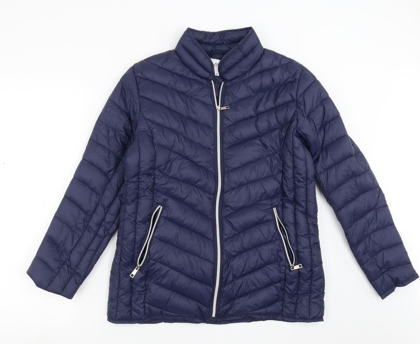 Mudflower Womens Blue   Puffer Jacket Jacket Size M