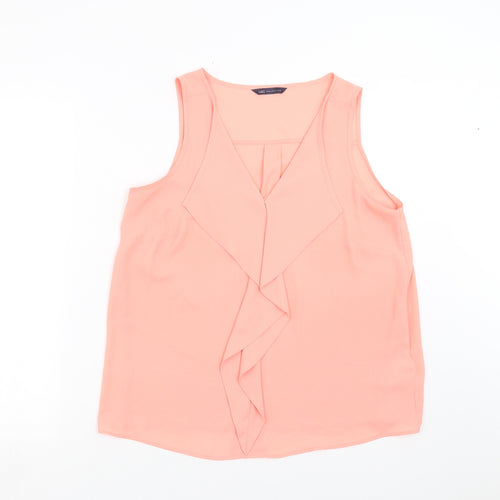Marks and Spencer Womens Pink   Basic Blouse Size 10