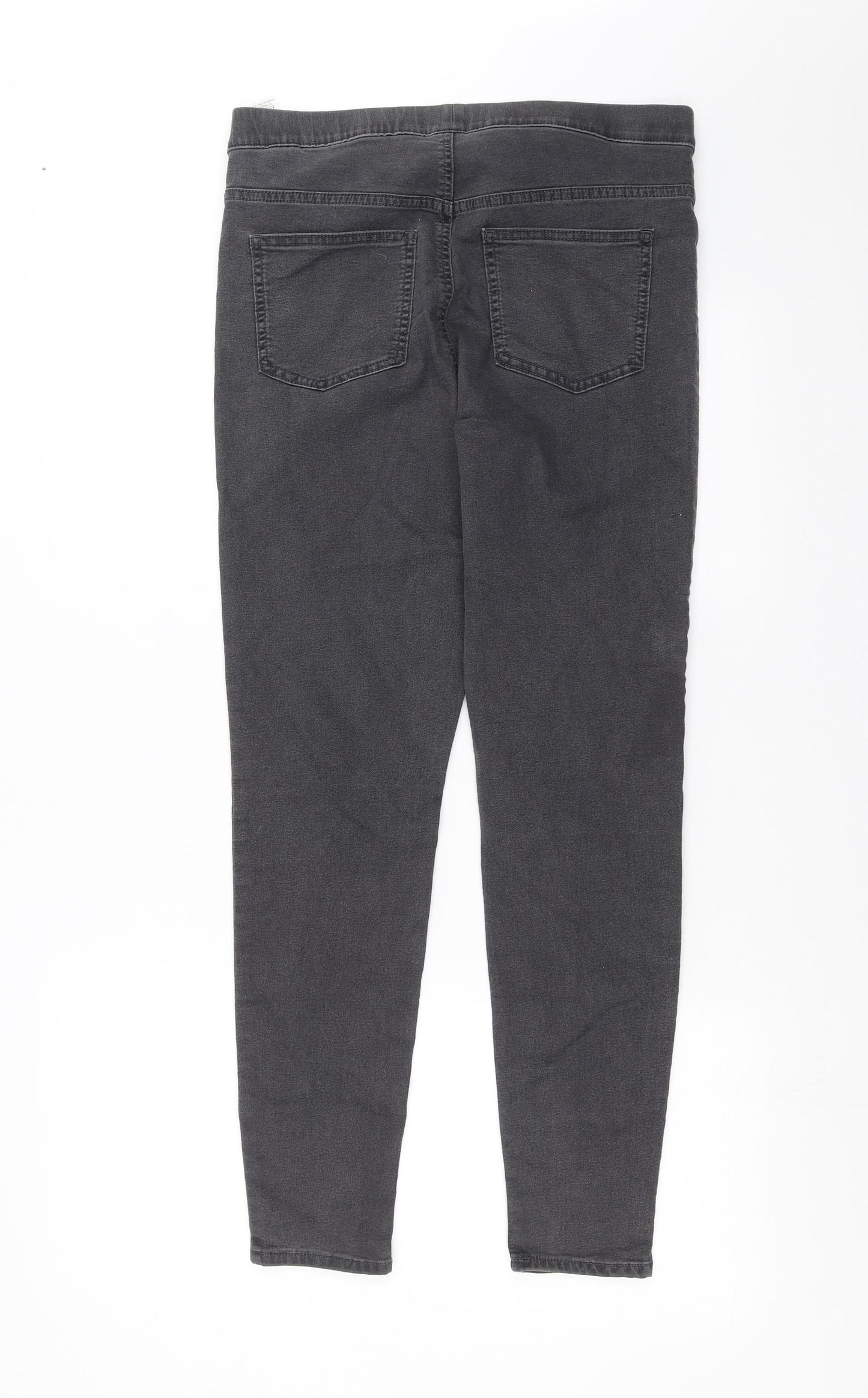 Marks and Spencer Womens Grey  Denim Jegging Jeans Size 12 L28 in