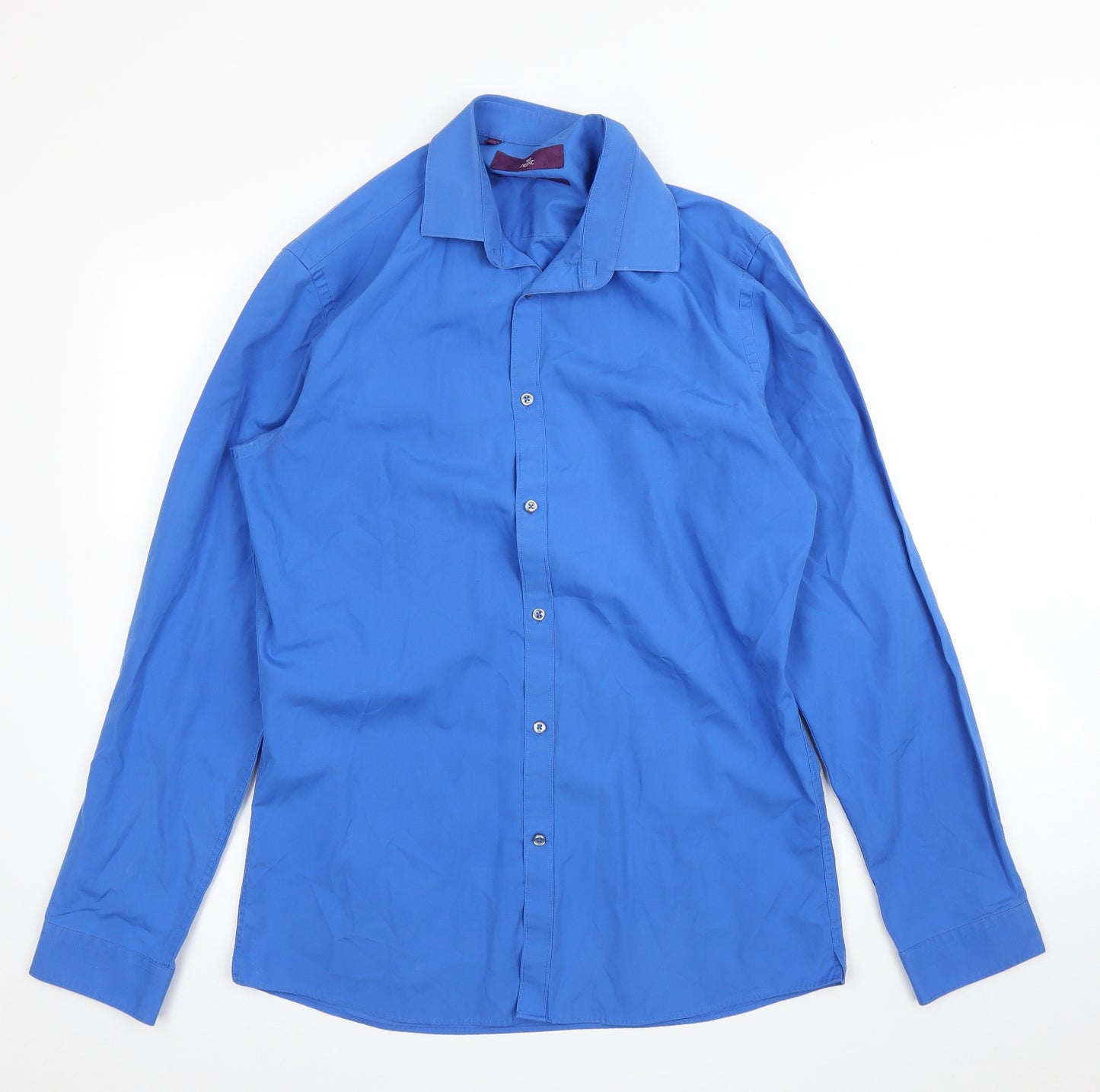 NEXT Mens Blue    Button-Up Size 15.5