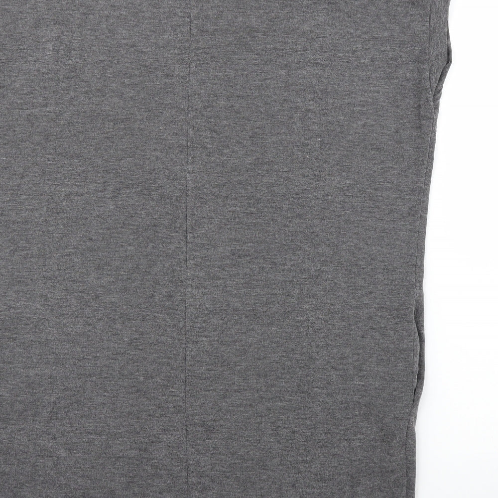 New Look Womens Grey   Tunic Blouse Size S
