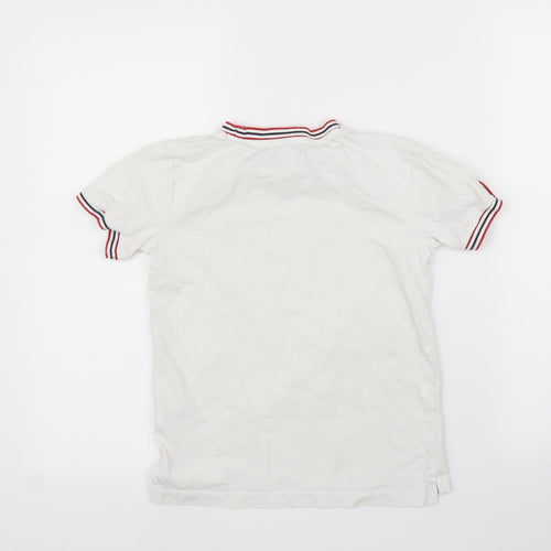 NEXT Boys White   Ringer T-Shirt Size 7 Years