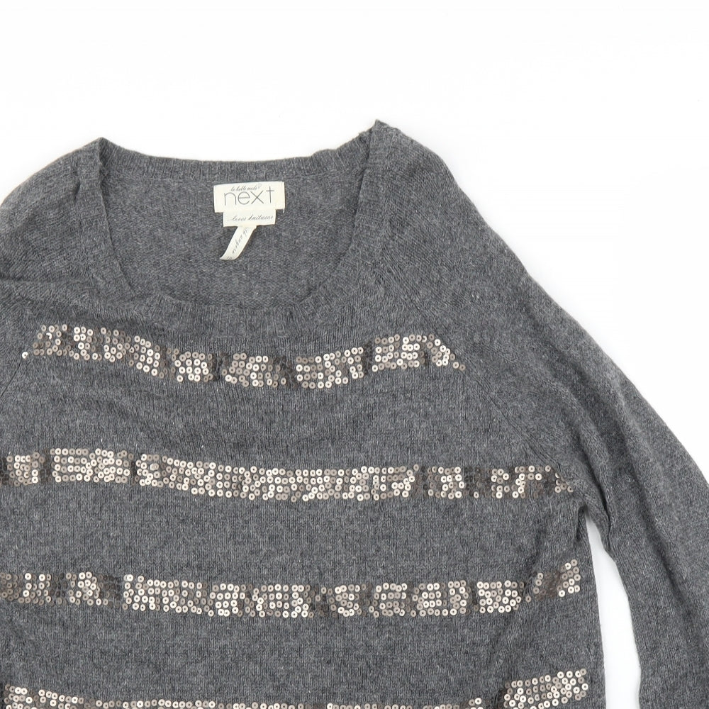 NEXT Womens Grey   Pullover Jumper Size 10