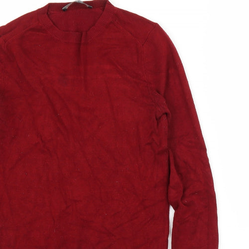 Zara Womens Purple   Pullover Jumper Size S